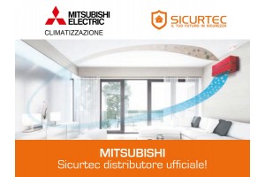 Mitsubishi Electric: Sicurtec distributore ufficiale!